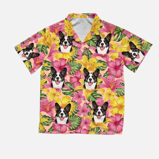 Tropical Buddy Blossom Hawaiian Shirt