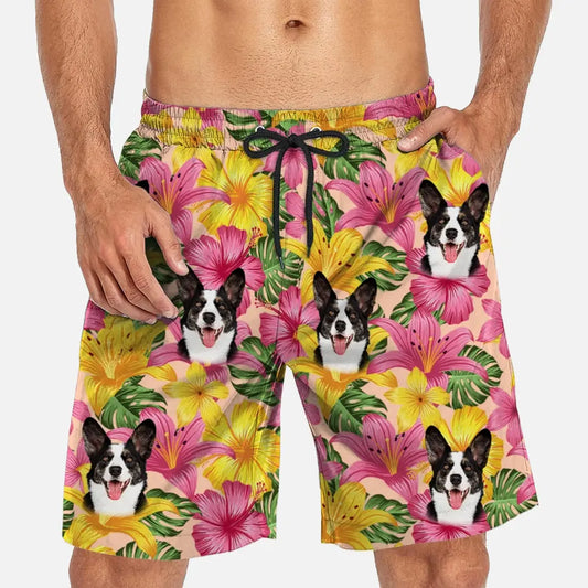 Tropical Buddy Blossom Hawaiian Short